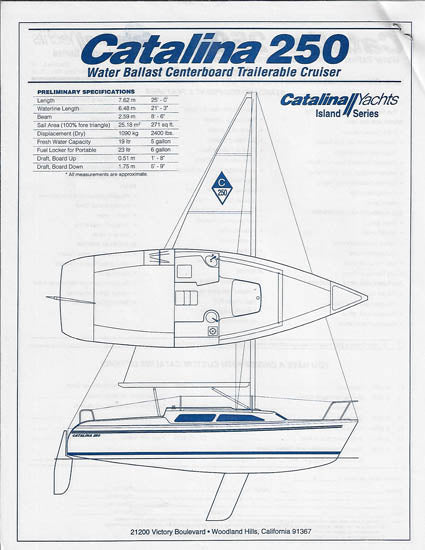 Catalina 250 Brochure