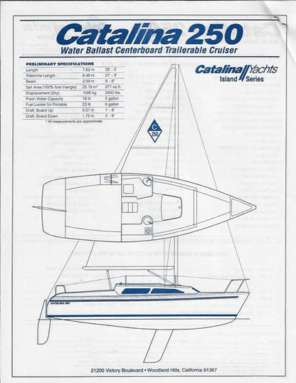 Catalina 250 Brochure