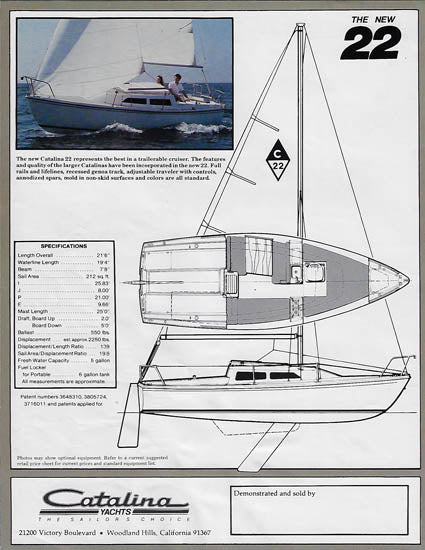 Catalina 22 Brochure