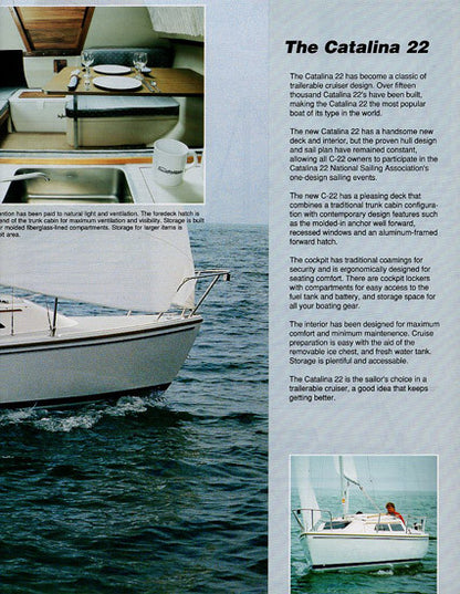 Catalina 22 Brochure