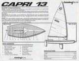 Catalina Capri 13 Brochure