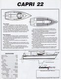 Catalina Capri 22 Brochure