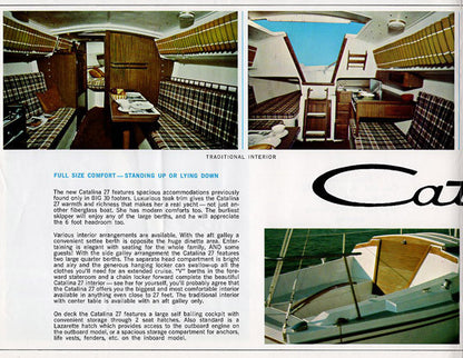 Catalina 27 Brochure