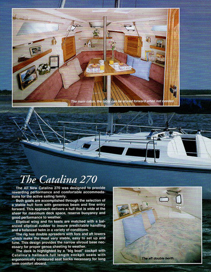 Catalina 270 Brochure