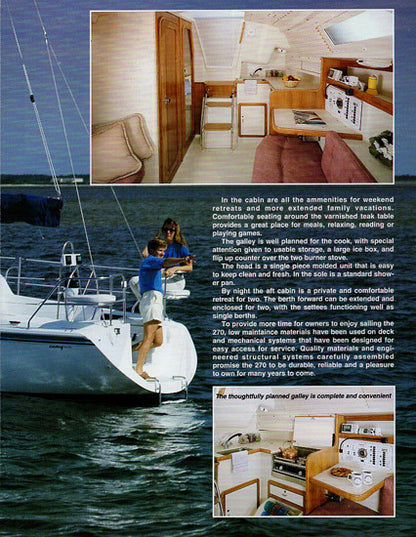 Catalina 270 Brochure