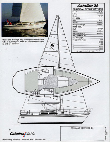 Catalina 28 Brochure