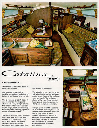 Catalina 30 Brochure