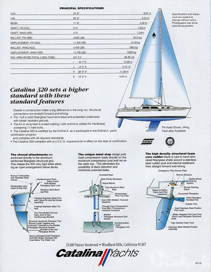Catalina 320 Brochure