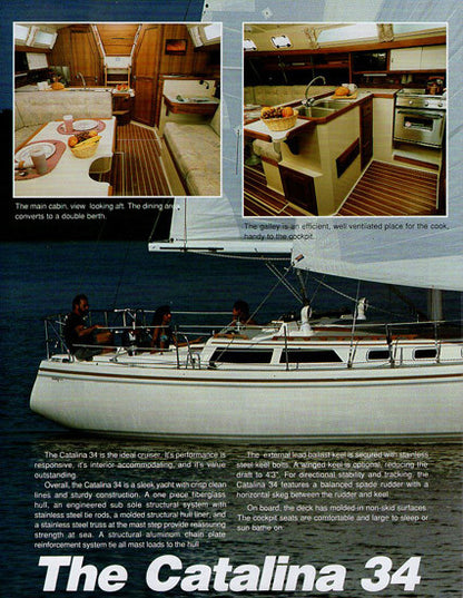 Catalina 34 Brochure