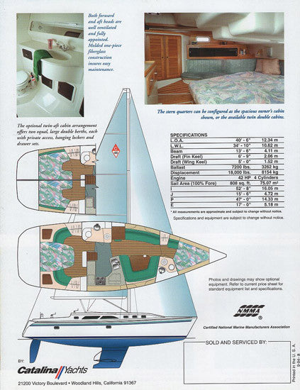 Catalina 400 Brochure