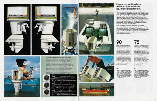 Chrysler 1975 Outboard Brochure