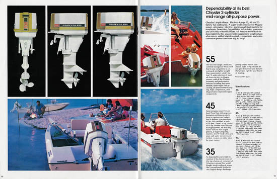 Chrysler 1975 Outboard Brochure