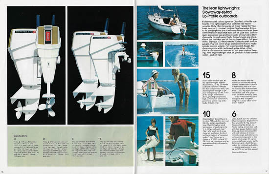 Chrysler 1975 Outboard Brochure