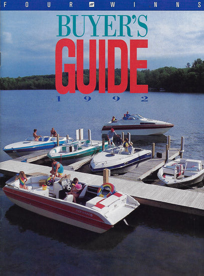 Four Winns 1992 Full Line Brochure