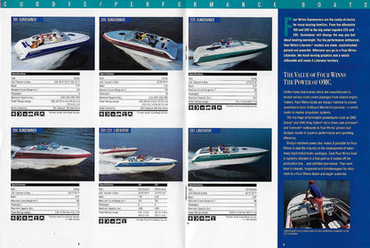 Four Winns 1992 Full Line Brochure