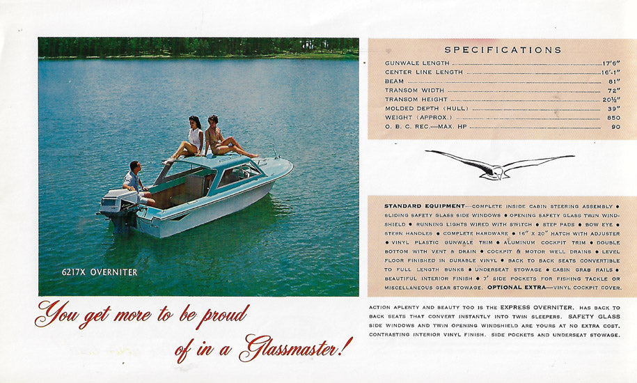 Glassmaster 1962 Brochure