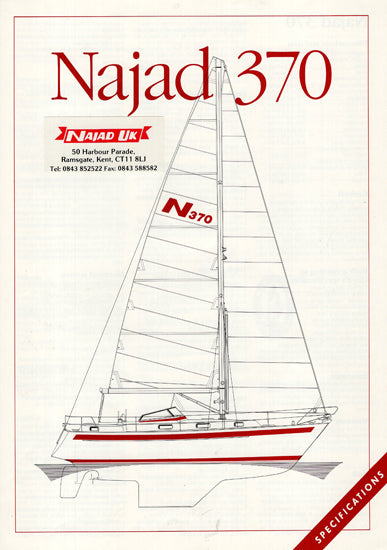 Najad 370 Specification Brochure