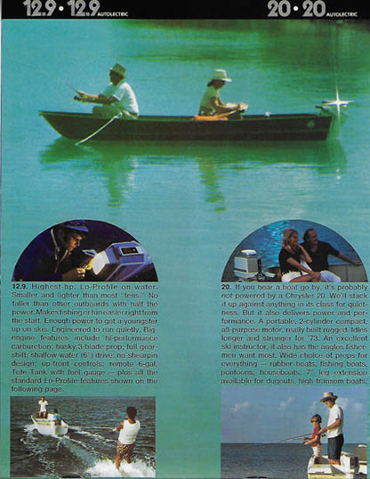 Chrysler 1973 Outboard Brochure