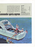 Chris Craft 1966 Commander Brochure