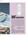 Chris Craft 1966 Commander Brochure