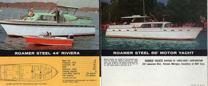 Chris Craft 1962 Roamer Abbreviated Brochure