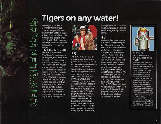 Chrysler 1979 Outboard Brochure – SailInfo I boatbrochure.com