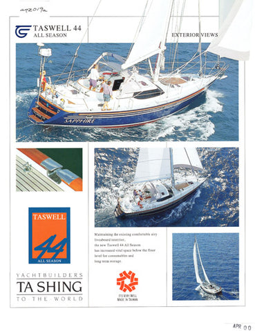 Taswell 44 All Season Brochure