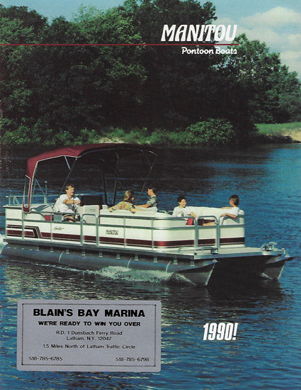 Manitou 1990 Pontoon Brochure