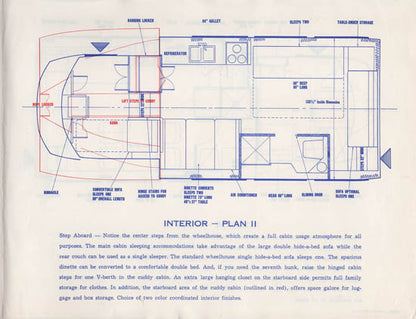 Seagoing 40 Houseboat Specification Brochure