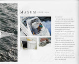 Maxum 1997 Sun Cruisers Brochure