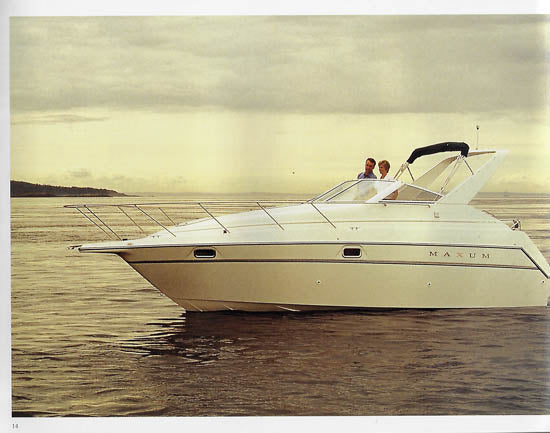 Maxum 1997 Sun Cruisers Brochure