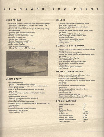 Rampage 30 Express Specification Brochure