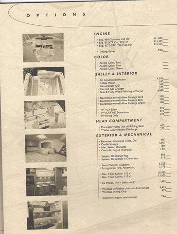 Rampage 38 Express Specification Brochure