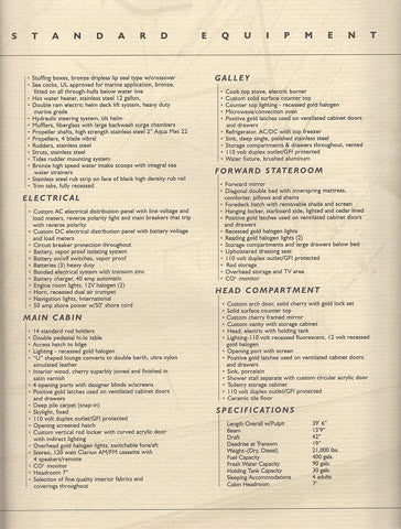 Rampage 38 Express Specification Brochure