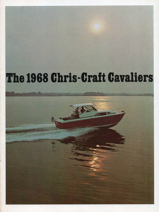 Chris Craft 1968 Cavalier Brochure