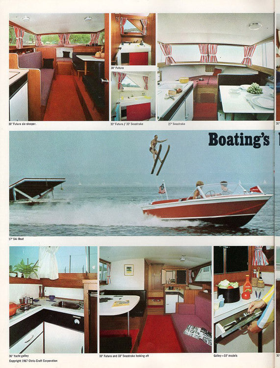 Chris Craft 1968 Cavalier Brochure