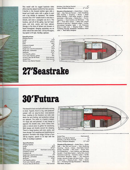 Chris Craft 1968 Cavalier Brochure