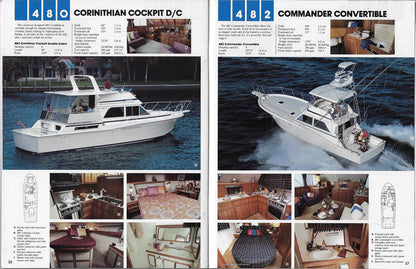 Chris Craft 1986 Cruisers Brochure