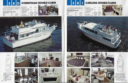 Chris Craft 1986 Cruisers Brochure