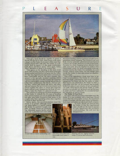 Hobie 33 Brochure