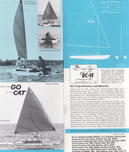 DC-14 Catamaran Brochure