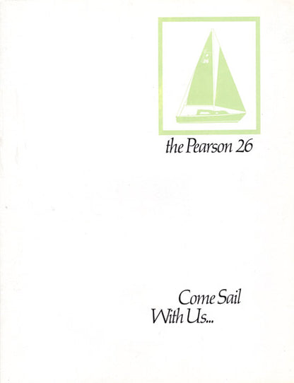 Pearson 26 Brochure