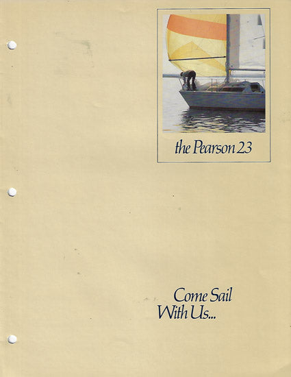 Pearson 23 Brochure
