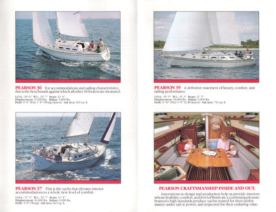 Pearson 1988 Brochure