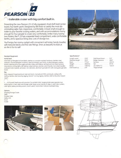 Pearson Small Boats Brochure