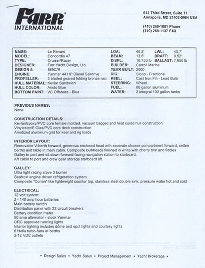 Concordia 47 Brochure Package
