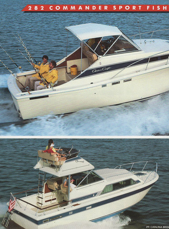 Chris Craft 1985 Cruisers Brochure