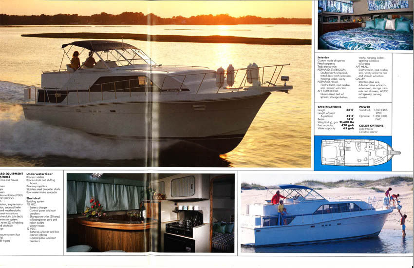Chris Craft 1988 Cruisers Brochure