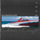 Chris Craft 1988 Sport & High Performance Brochure