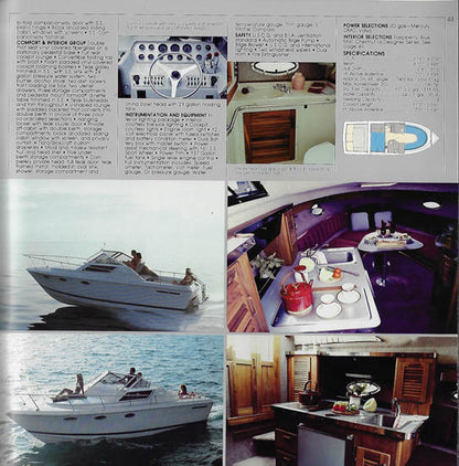 Tiara & Pursuit 1985 Brochure
